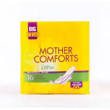 Butterfly Mother Comforts Ultra Long Napkins 16'S